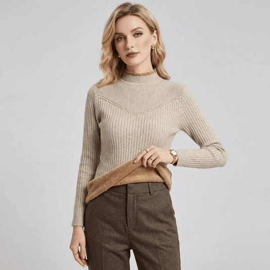 Suéter Feminino Peluciada Gola Clarice Forglows