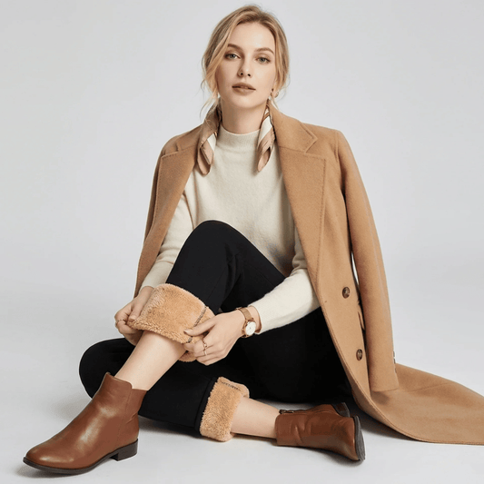 Calça Feminina de Moletom Peluciada Forglows