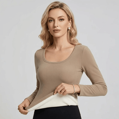 Blusa Feminina de Manga Longa Térmica Forglows