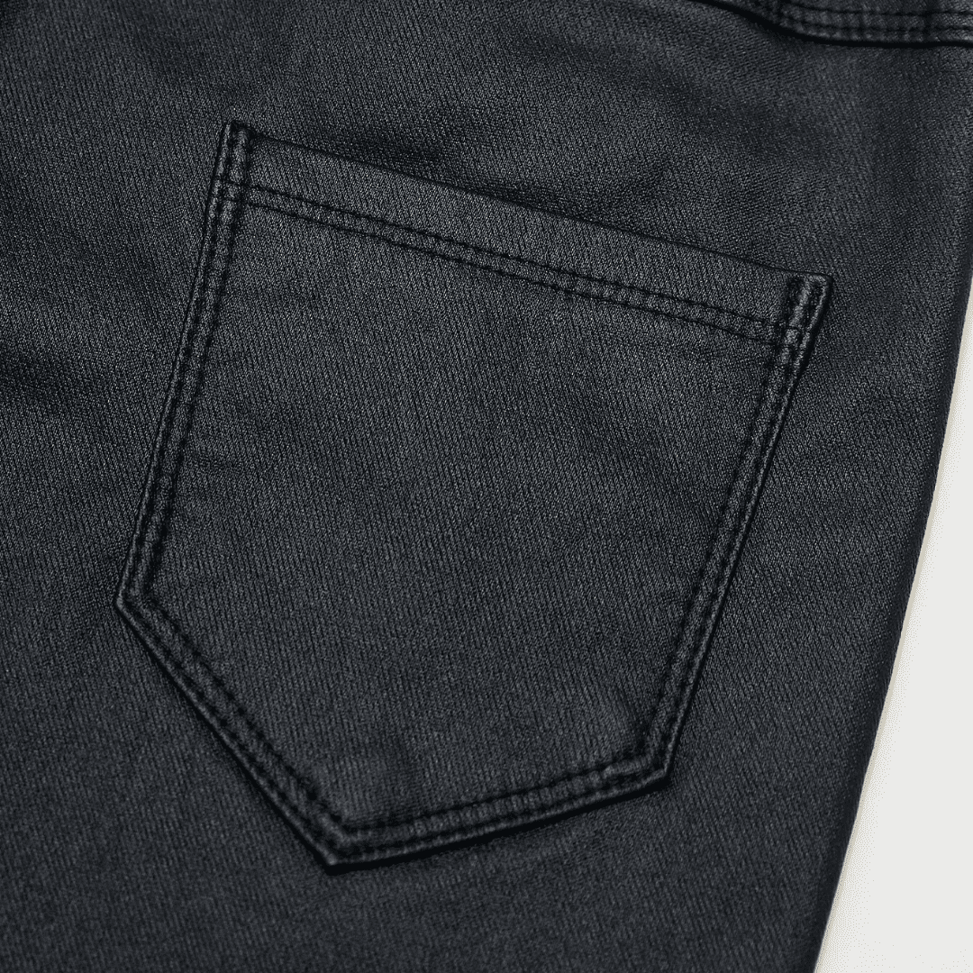 Calça Feminina de Couro Sintético Aveludada Forglows