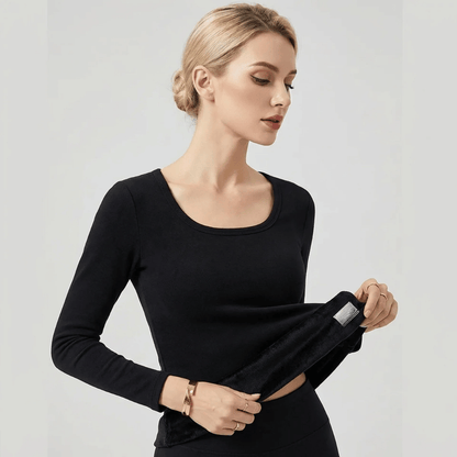 Blusa Feminina de Manga Longa Térmica Forglows