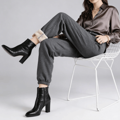 Calça Feminina de Moletom Peluciada Forglows